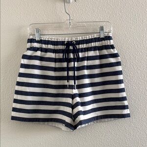 Kimhekim Stripe Denim Shorts